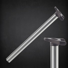 LINEAGE TRIPOD FLUTED POST 25.4 PLATINIUM/SILVER