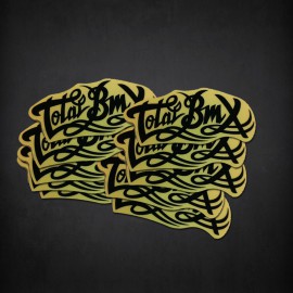 STICKER TOTAL BMX LARGE NOIR UNITE