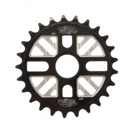 PLATEAU 25T ROCK'N'ROLL TOTAL BMX NOIR