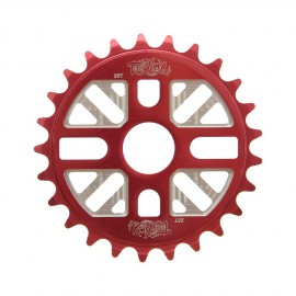 PLATEAU 25T ROCK'N'ROLL TOTAL BMX ROUGE