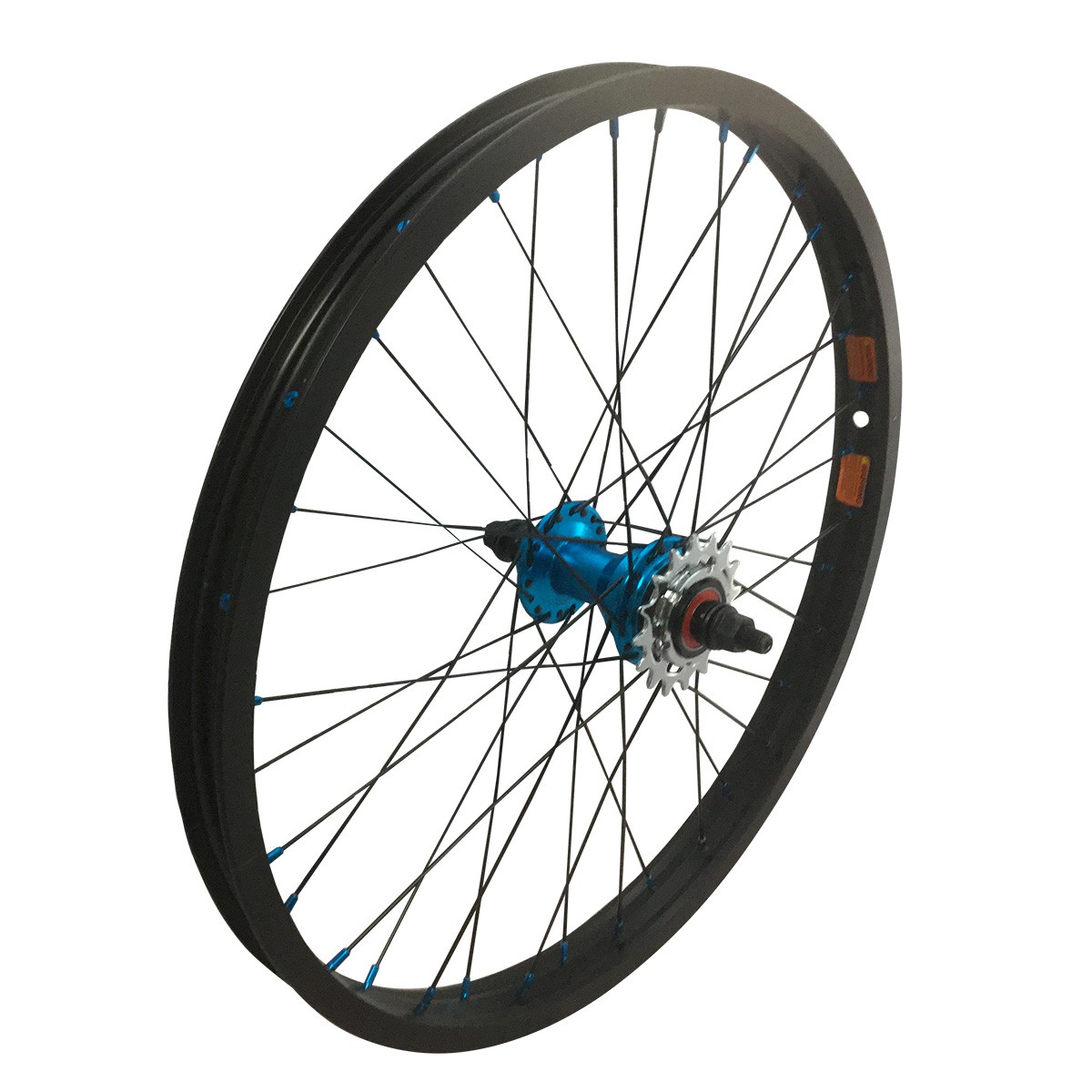 Axe Complet Moyeu de Roue Arrière 14 BMX Plein L 180 CR-MO