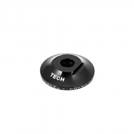 TOTAL BMX HUB GUARD FRONT BLACK