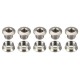 PACK CHAINRING SCREW X5