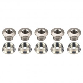 PACK CHAINRING SCREW X5