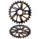 PREMIUM GNARSTAR SPROCKET SMOKE GOLD 25T