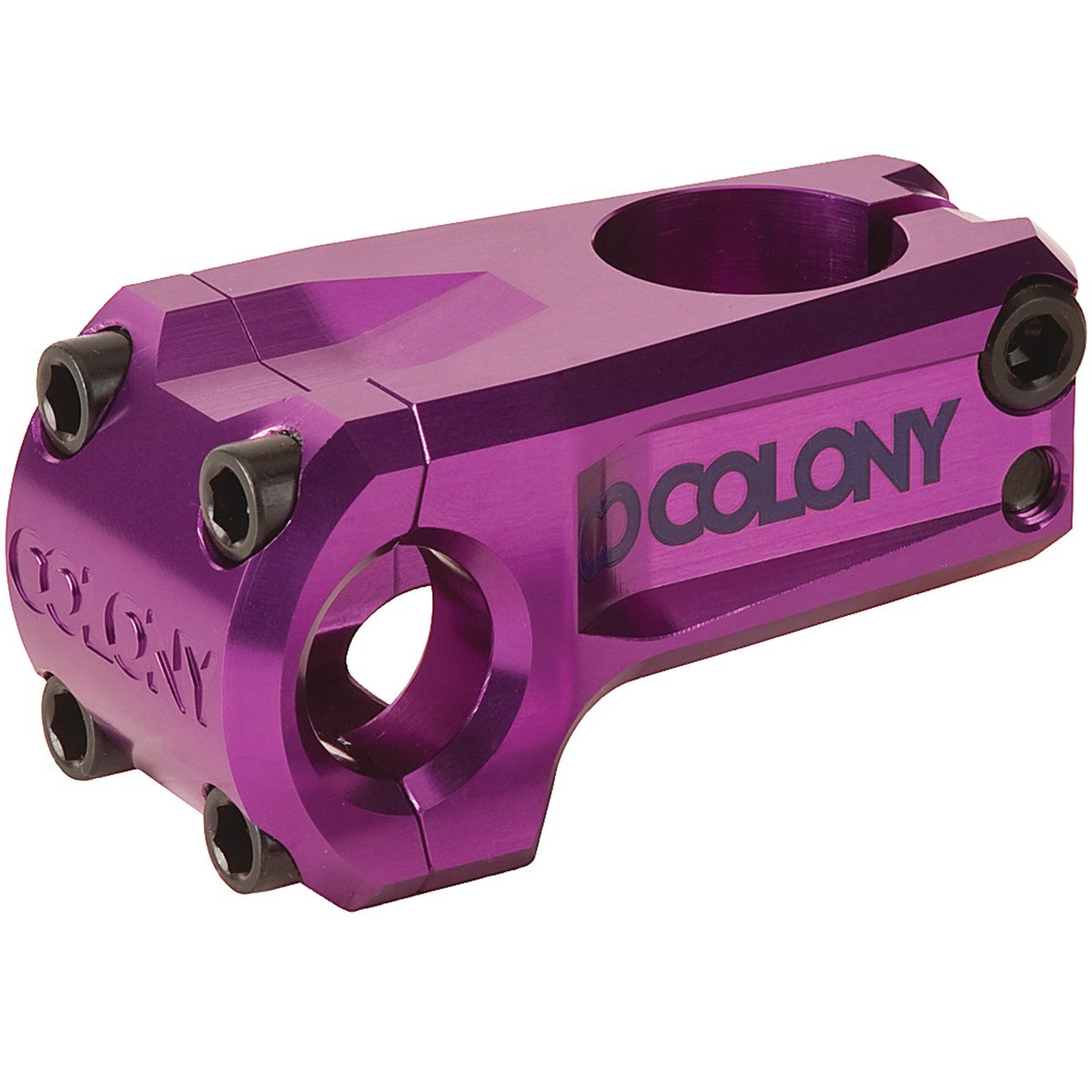 purple bmx stem