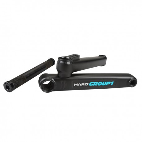 HARO LINEAGE GROUP 1 165MM BLACK CRANKSET