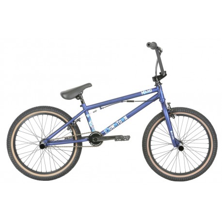 blue haro bike