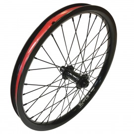 ROUE HARO AVANT BLACKOUT ROULEMENT ETANCHE AXE 20 MM