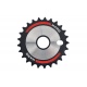 HARO SPROCKET TEAM DISC 25T RED