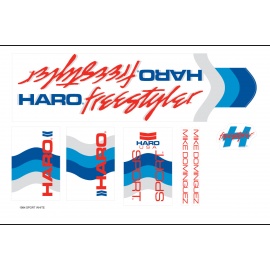 stickers 1984 Decals Sport white