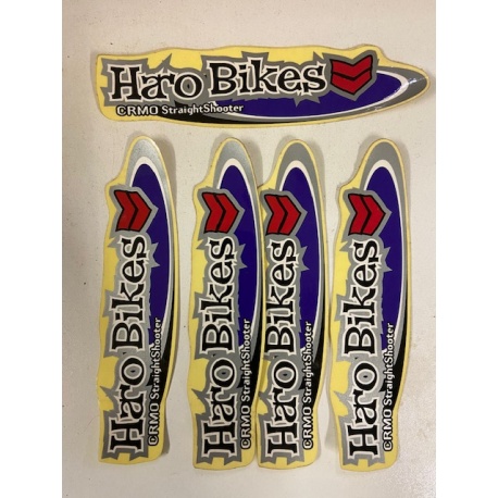 STICKERS HARO Straight SHOOTER 5 PIECES