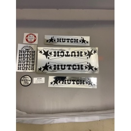 STICKERS HUTCH CHROME OLD SCHOOL